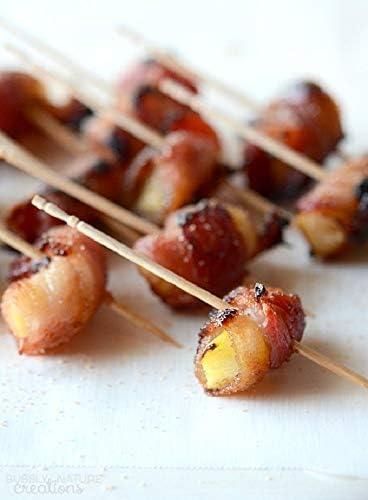 Extra-Long Bamboo Toothpicks, Fit for Appetizers and Party Meals and Fruits