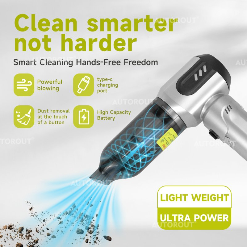 Powerful Portable Cordless Handheld Vacuum Cleaner for Auto & Daily Use