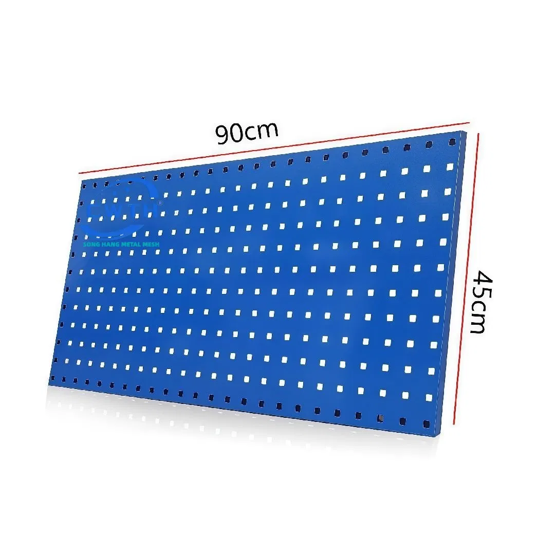 Metal Board Pegboard Panels for Wall Garage Tools Wall Metal Pegboard Panels