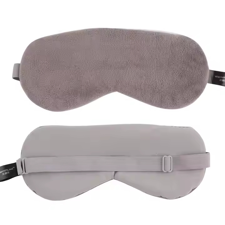Pakcare OEM USB Heated Eye Mask Chargeable Electric Gel Patch Eye Mask 4 Levels of Temperature Control