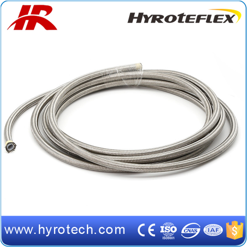 Гофрированный шланг PTFE SAE 100R14 химически стойкий