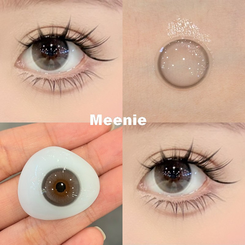 Meenie Super Natural Color Contact Lenses Soft Colored Contact Lens Magic Color Contact Lenses for Cosmetic Makeup