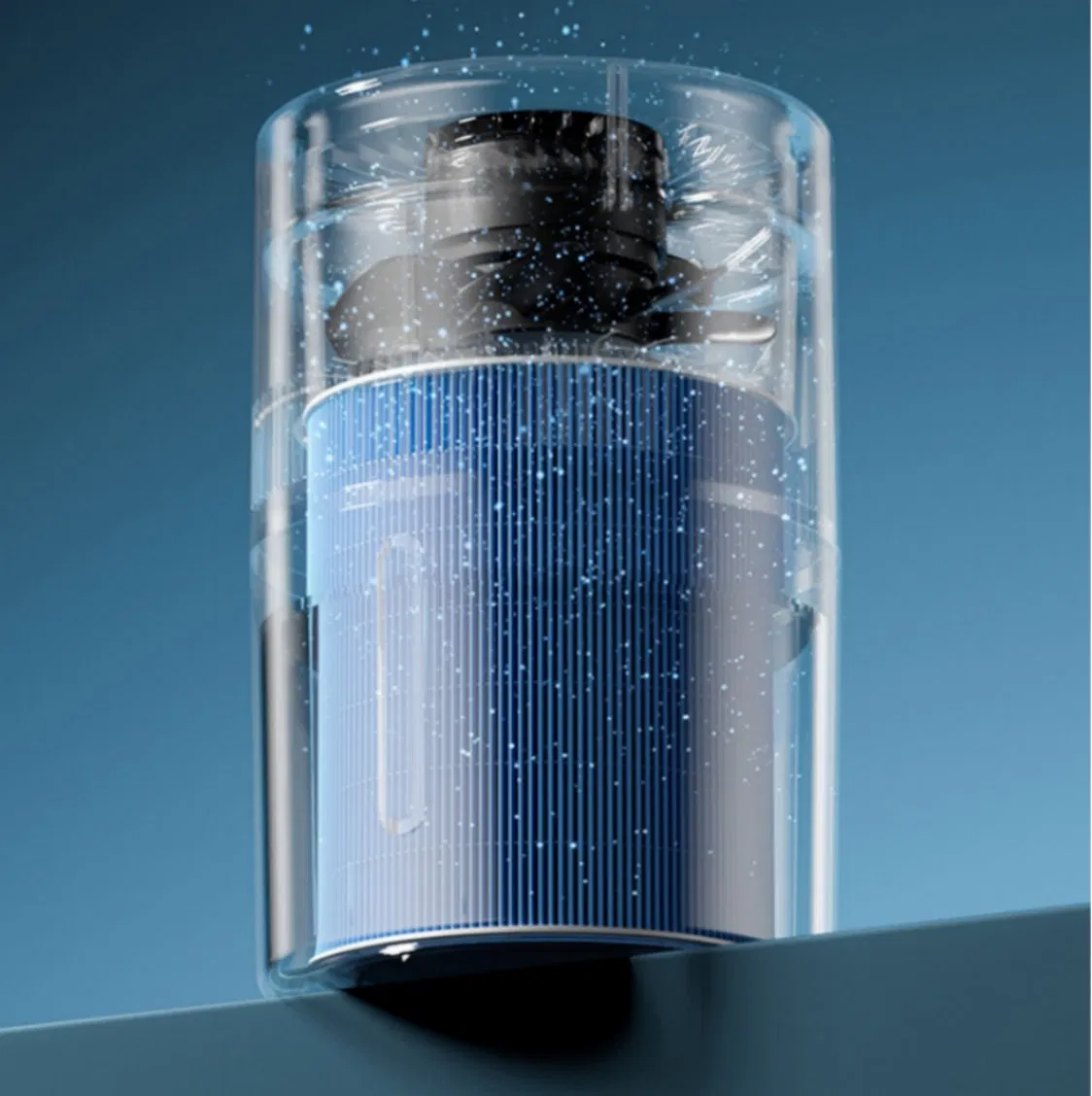 Air Evenly Long-Lasting Evaporative Top-Fill Quiet Home Compact Office Bedroom Humidifier