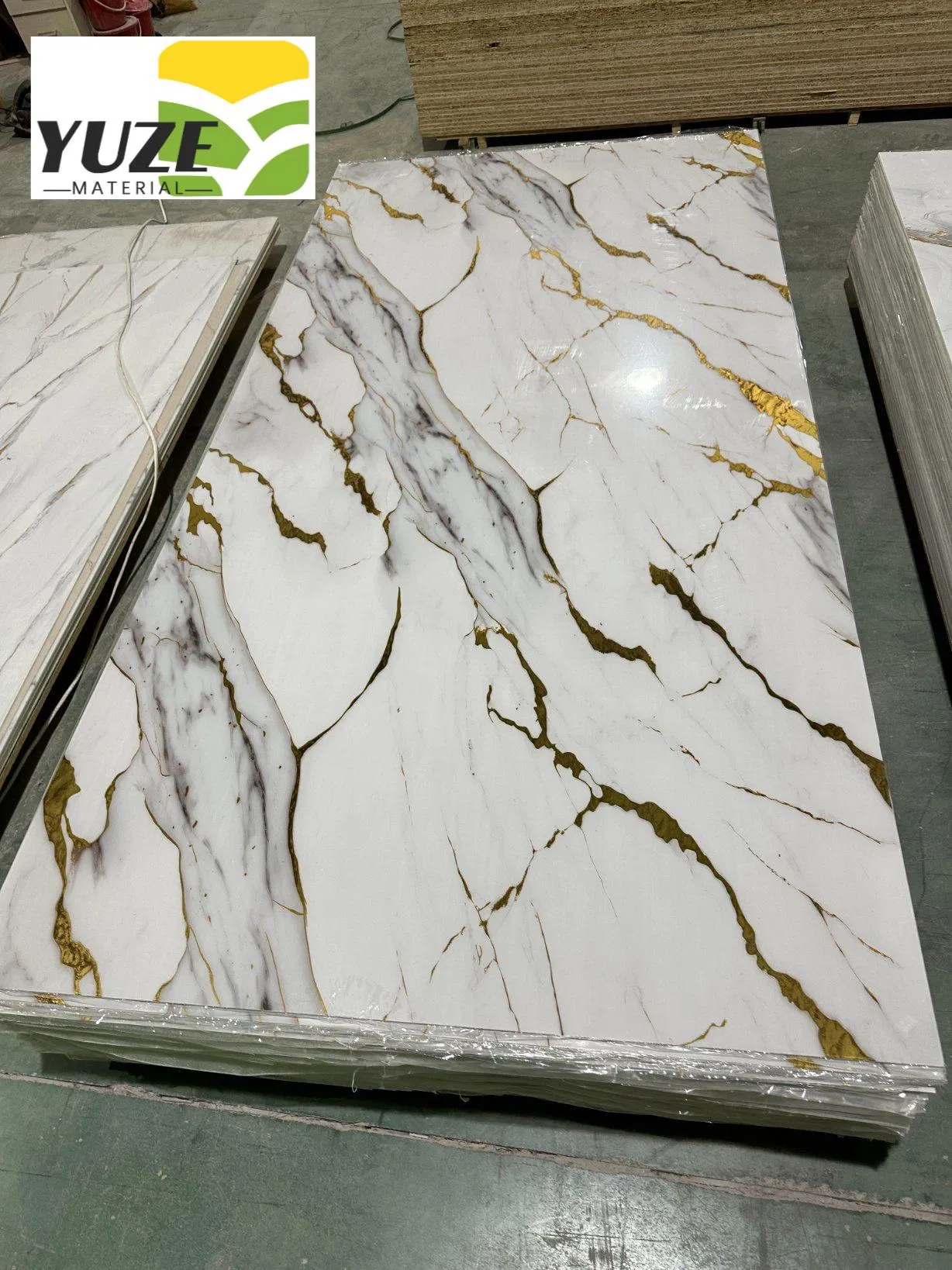 4X8 UV Marble Sheet PVC Marble Sheet UV Board for Decoration