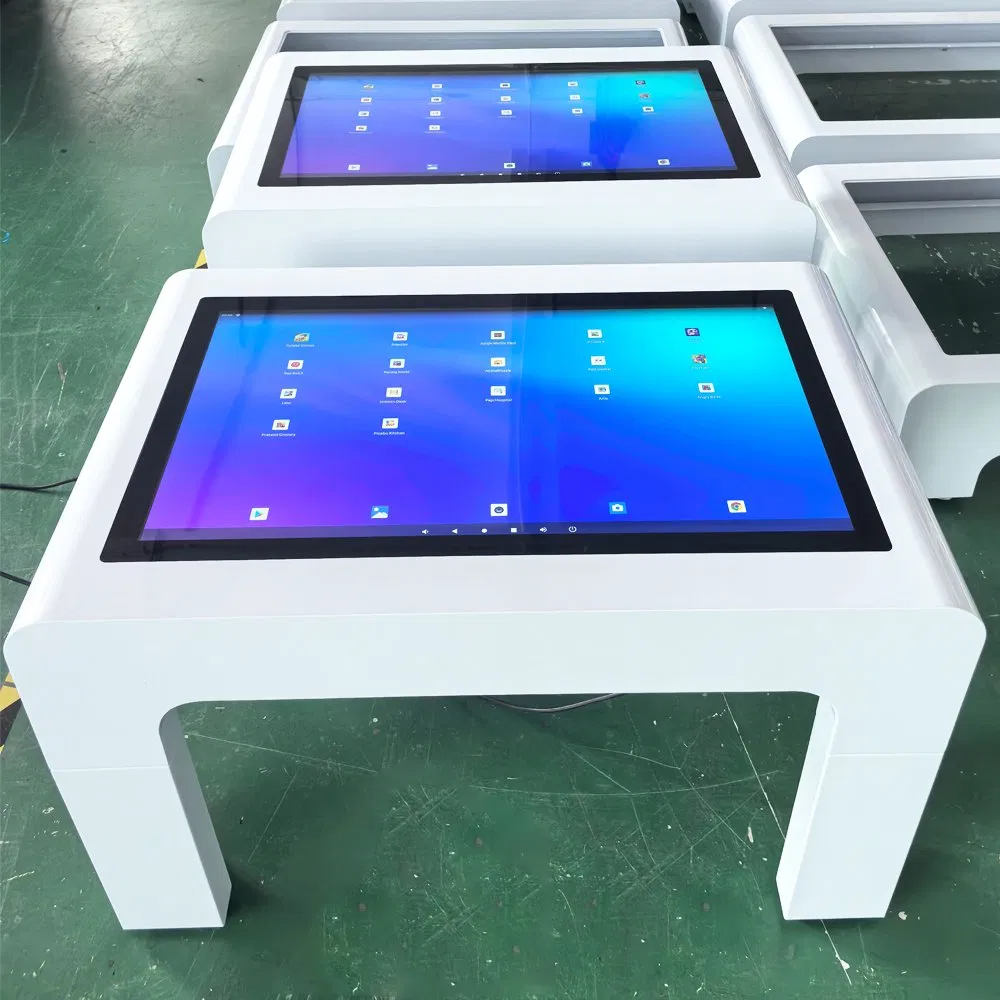 In Stock 32 Inch White Waterproof LCD Android Game Touch Screen Table