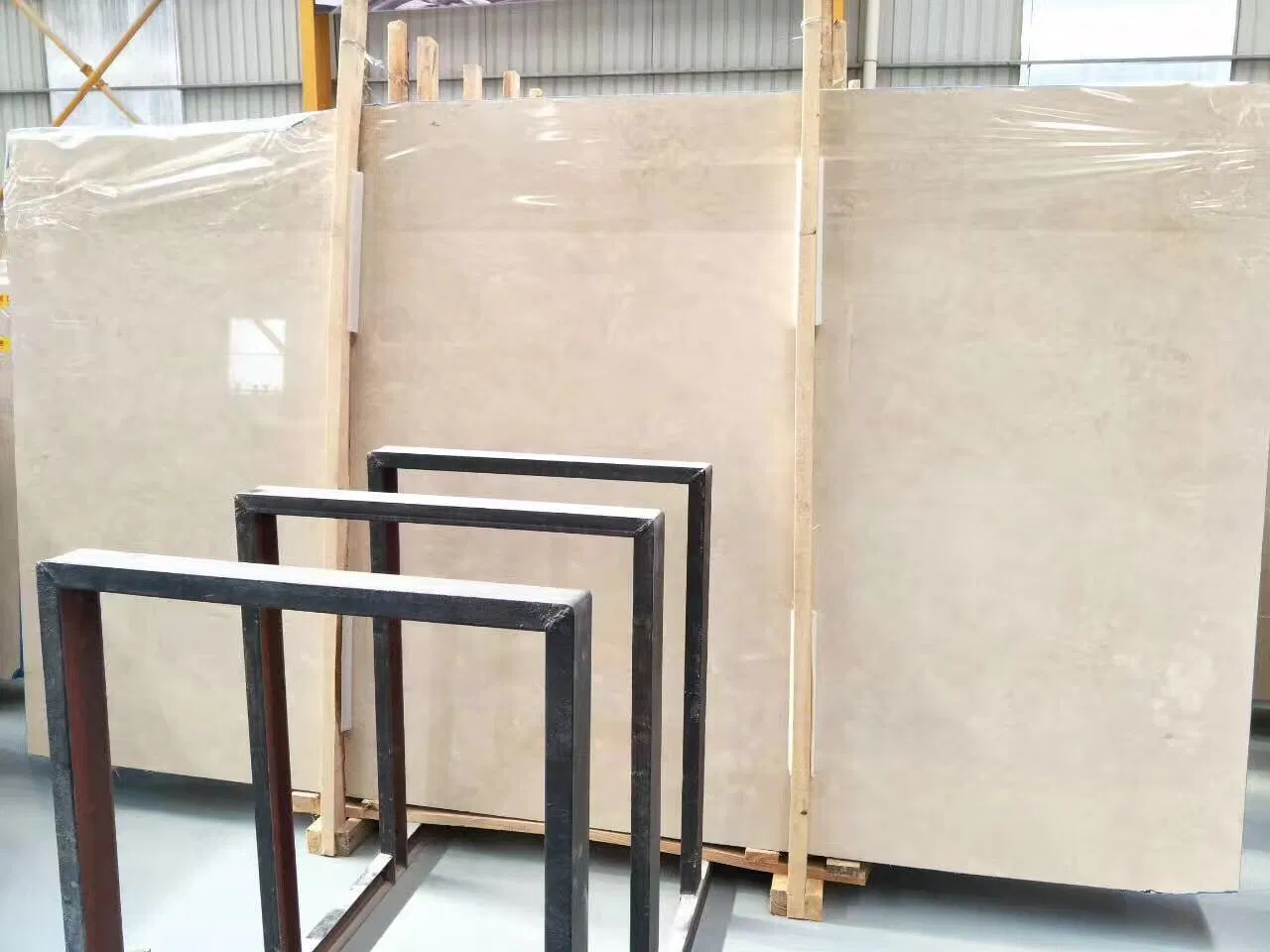 Decoration Material Spanish Jura Beige Marble Cream Marfil Marble Tile