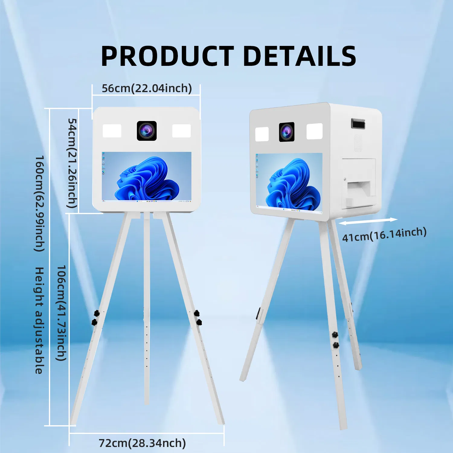 Фотобудка с мгновенной печатью Selfie Digital Camera