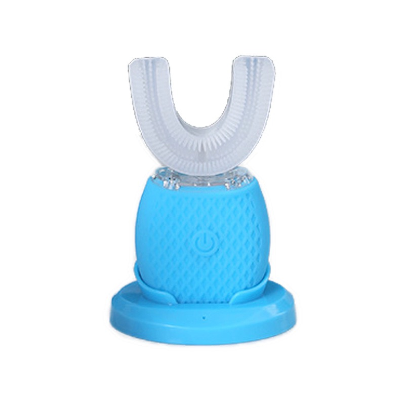 360 Degree Cleaning Adult Electric Toothbrush U Shaped Automatic Toothbrushes for Teeth Whitening