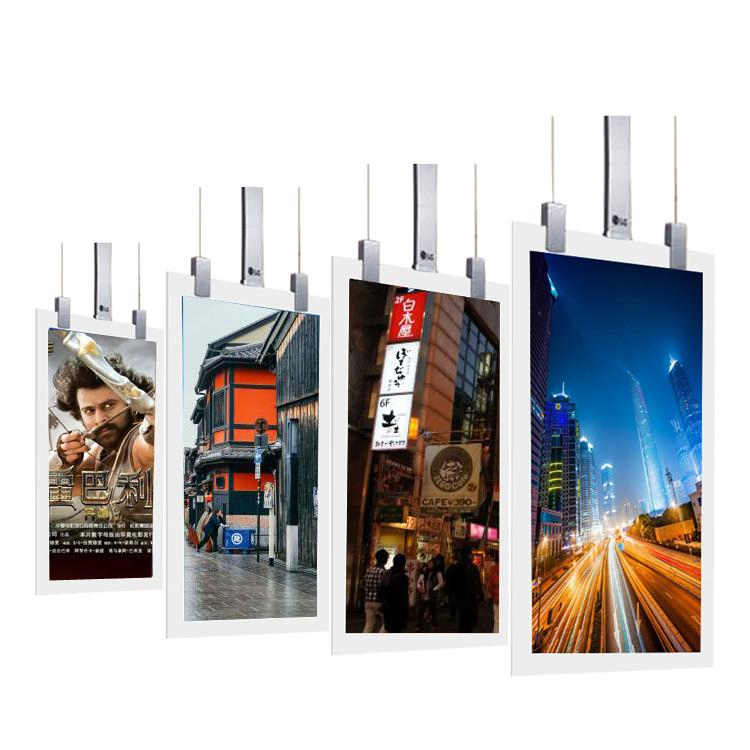 Двусторонний прозрачный OLED экран 43 дюйма Android