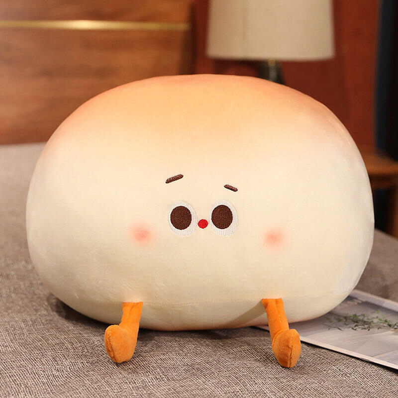 10 Cm Plush Toys Steamed Bun Doll Cute Pillow Super Soft Food Toy Kids Gifts