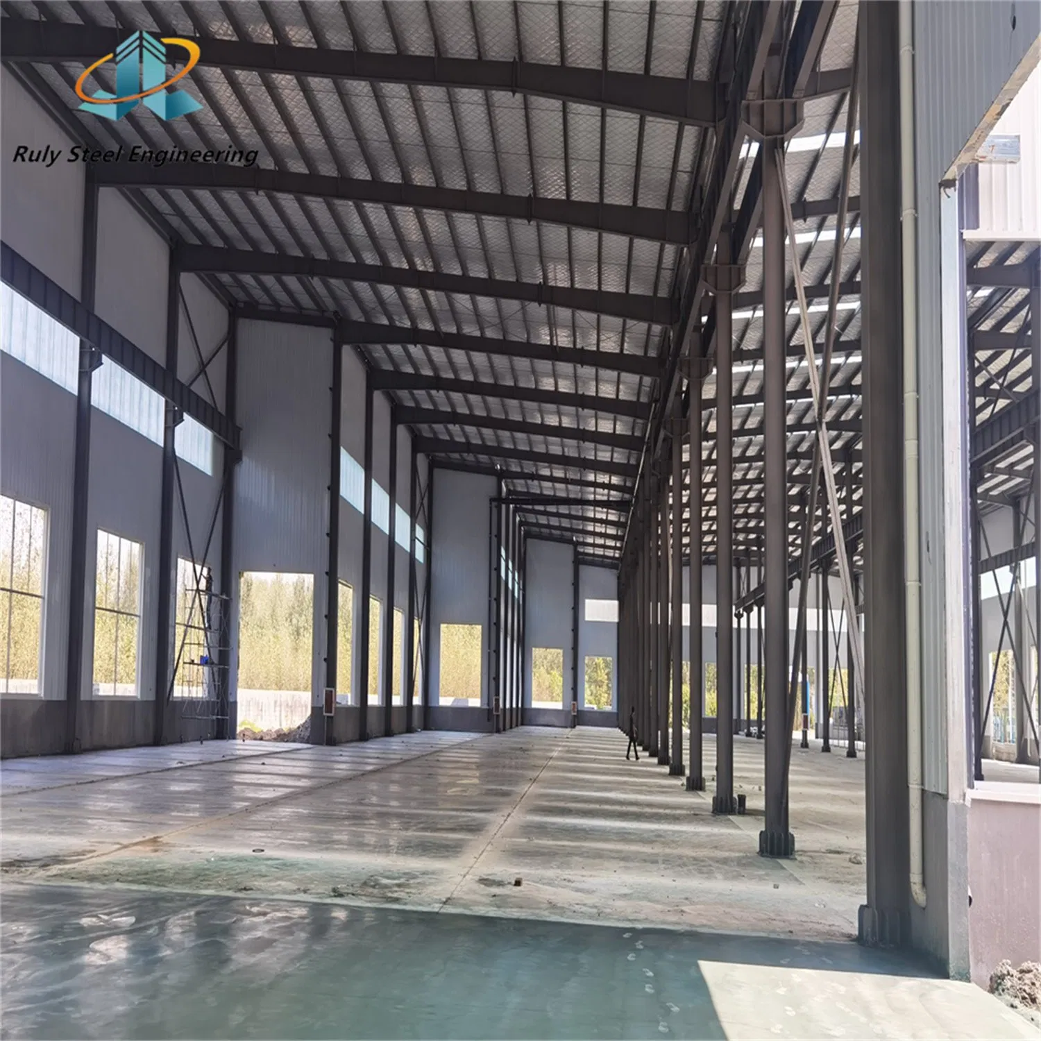 Customized High-Strength and Seismic Resistance Fast Installation Prefabricated Modular Steel Structure Shed