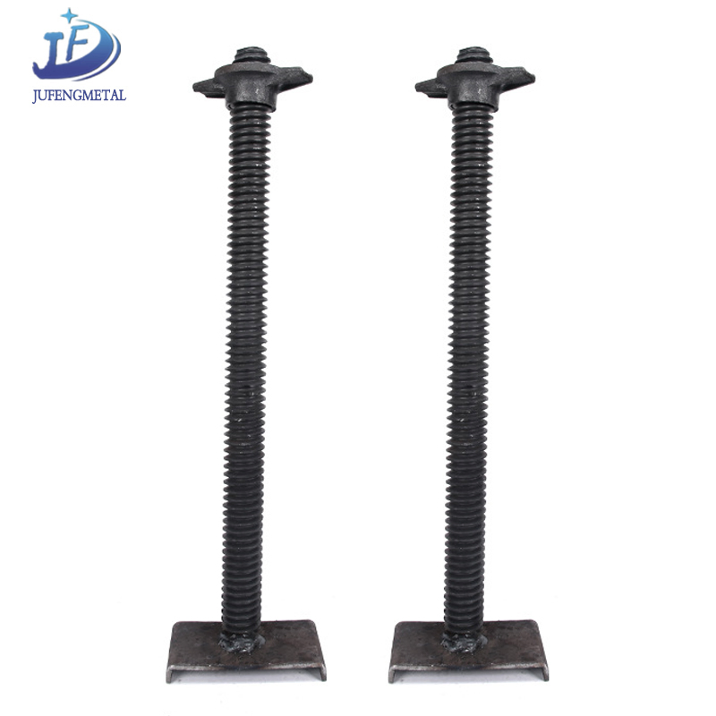 Customized Galvanized Jack U-Type Head Screw Jack Shoring for Frame Ringlock Scaffolding