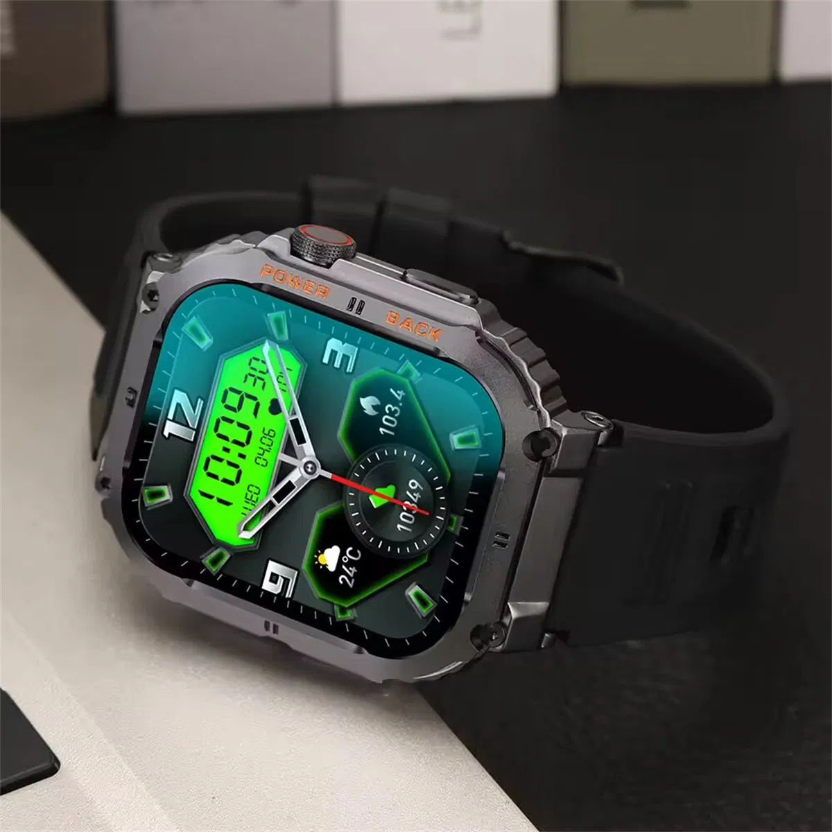 Bm® High Quality Medical Health Multi Function Application Smart Watch