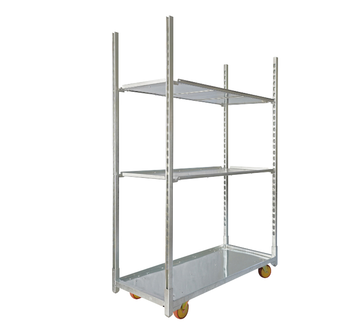2025 Greenhouse Shipping Nursery Flower Display Cc Plant Racks Trolley