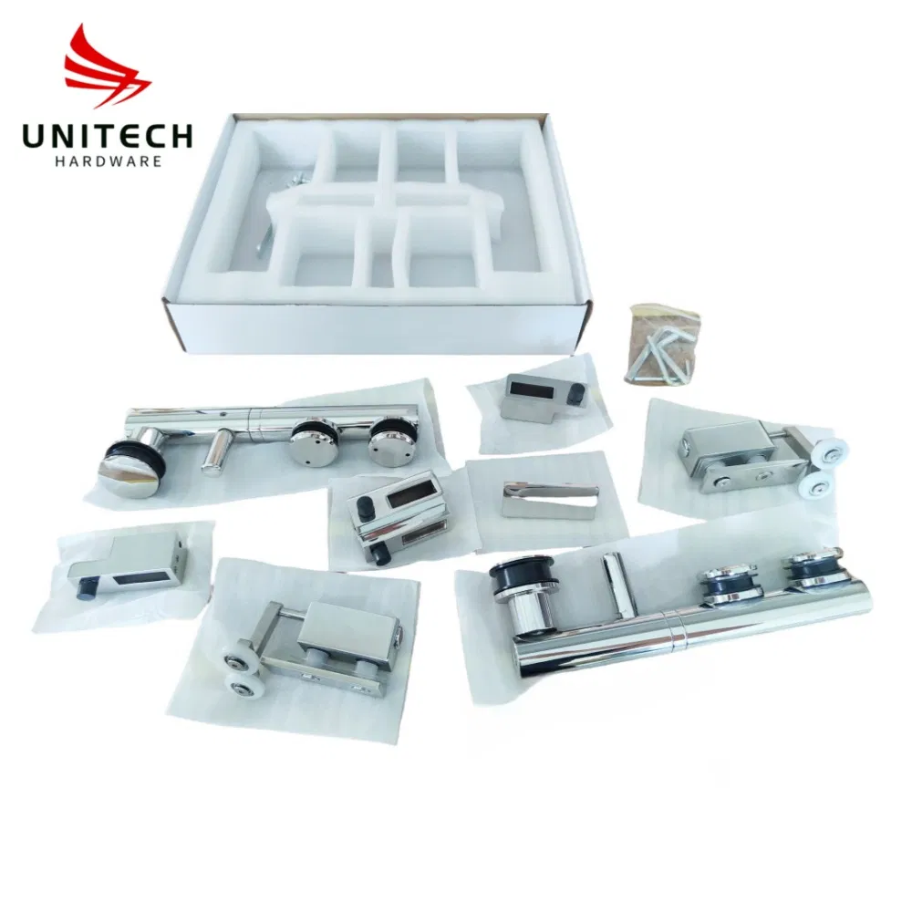 Stainless Steel 304 Swing Sliding Door Hardware Roller and Fitting Hardware Suit