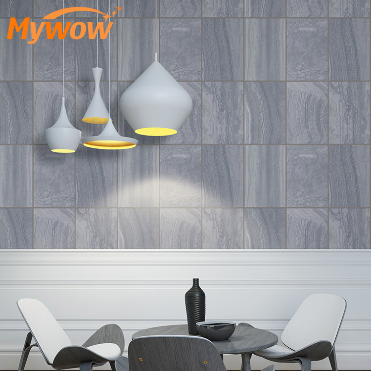 Brick Marble Design Suede Wallpaper for Home Decor