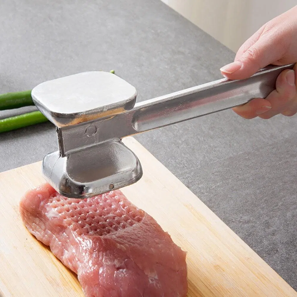 Aluminum Alloy Meat Looser Aluminum Alloy Rib Breaker Meat Loose Hammer Meat Hammer Meat Tenderizer