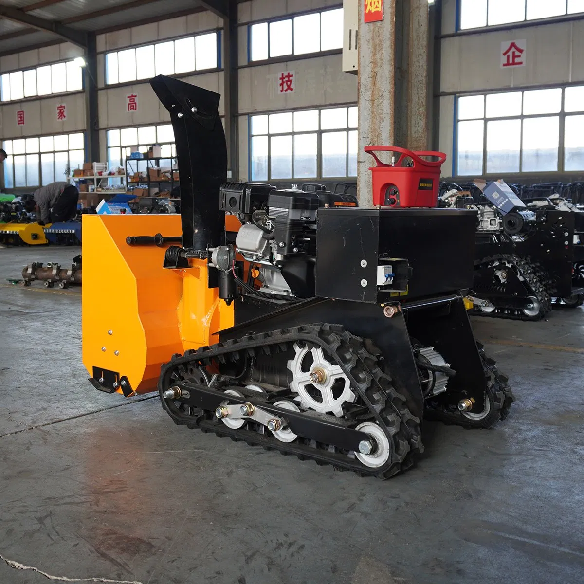 Gasoline/Electric Dual-Power Snow Blower with Remote Control