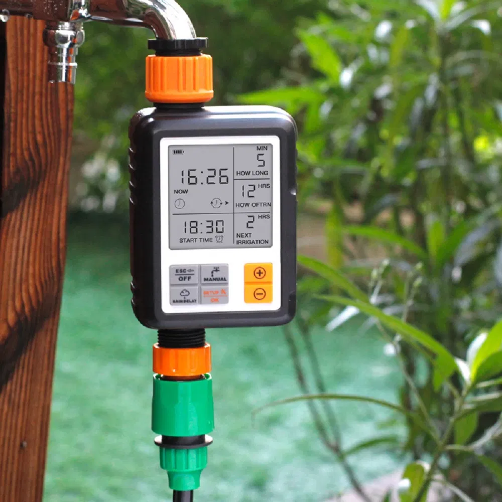 Large Screen Multi-Functional Timing Watering Device Outdoor Garden Sprinkler Controller Wyz17740