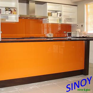 4-6mm Waterproof Double Coated Lacquered Glass