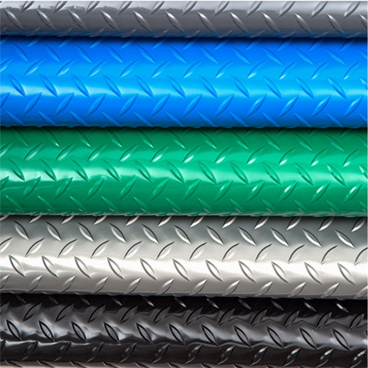Diamond Plate Metallic Flooring Rubber Flooring for Garage