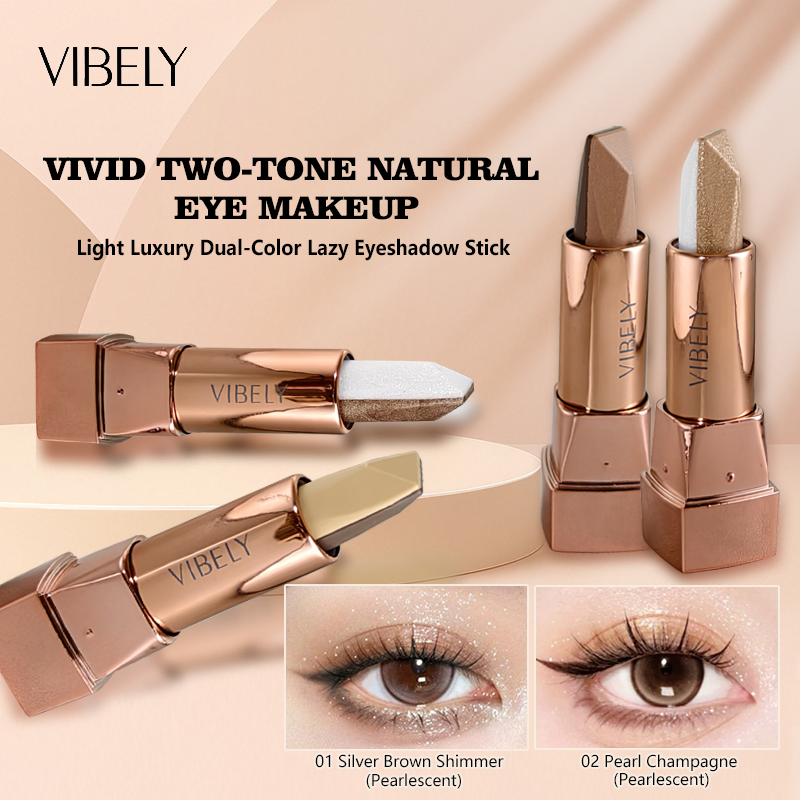 Cosmetics Private Label Makeup Waterproof Vegan Shimmer Glitter Lazy Eye Shadow Stick