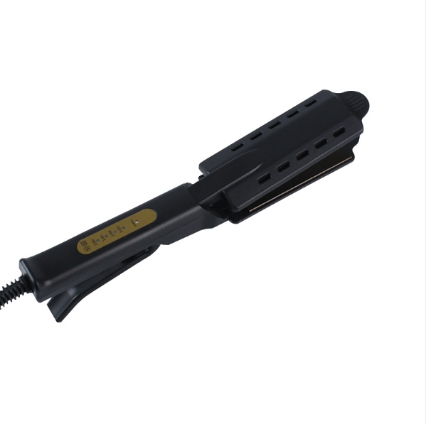 Professional Hair Straightener and Curler 2 in 1 Simple Anti-Scald Design, Wide Plate, Constant Temperature Flat Iron