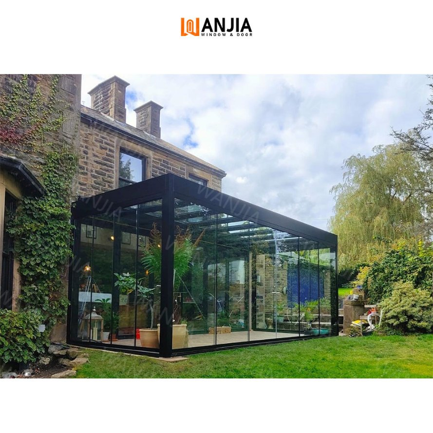 Premium Customized Aluminum Glass Sunroom for Winter Gardens