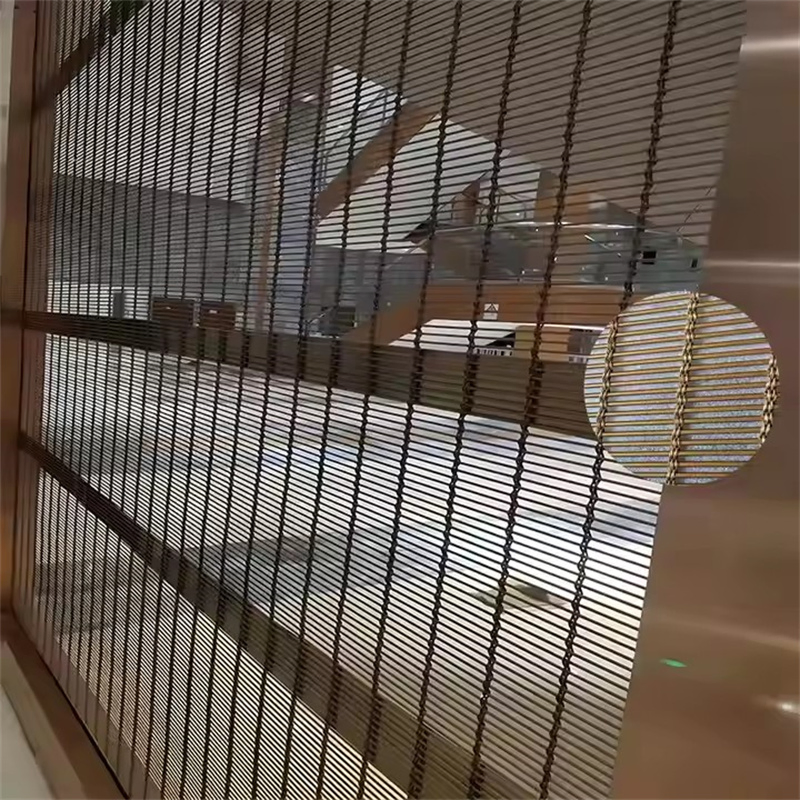 Luxury Exterior Wall Decoration Mesh - Customizable Metal Mesh