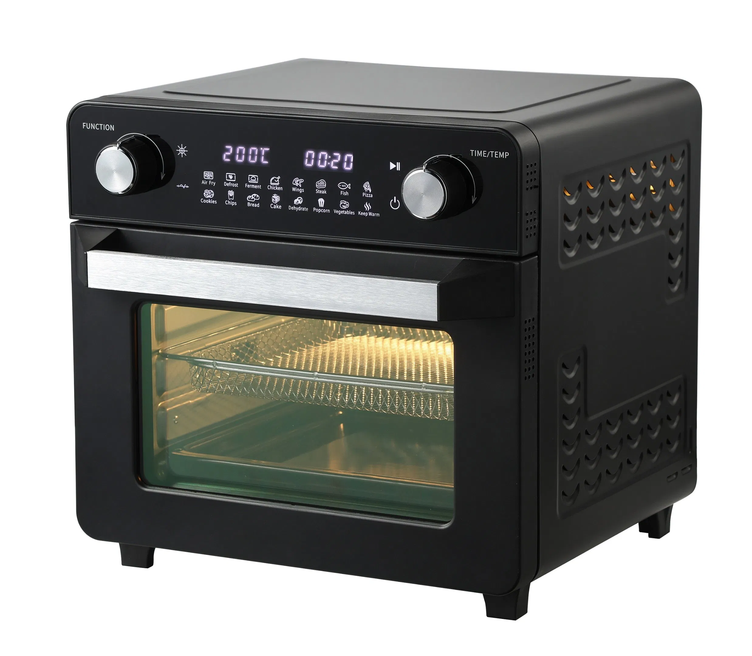 Oil-Free Fryer Digital Electric Air Fryer Oven Cooker Bakery Pizza Bread Air Fryer