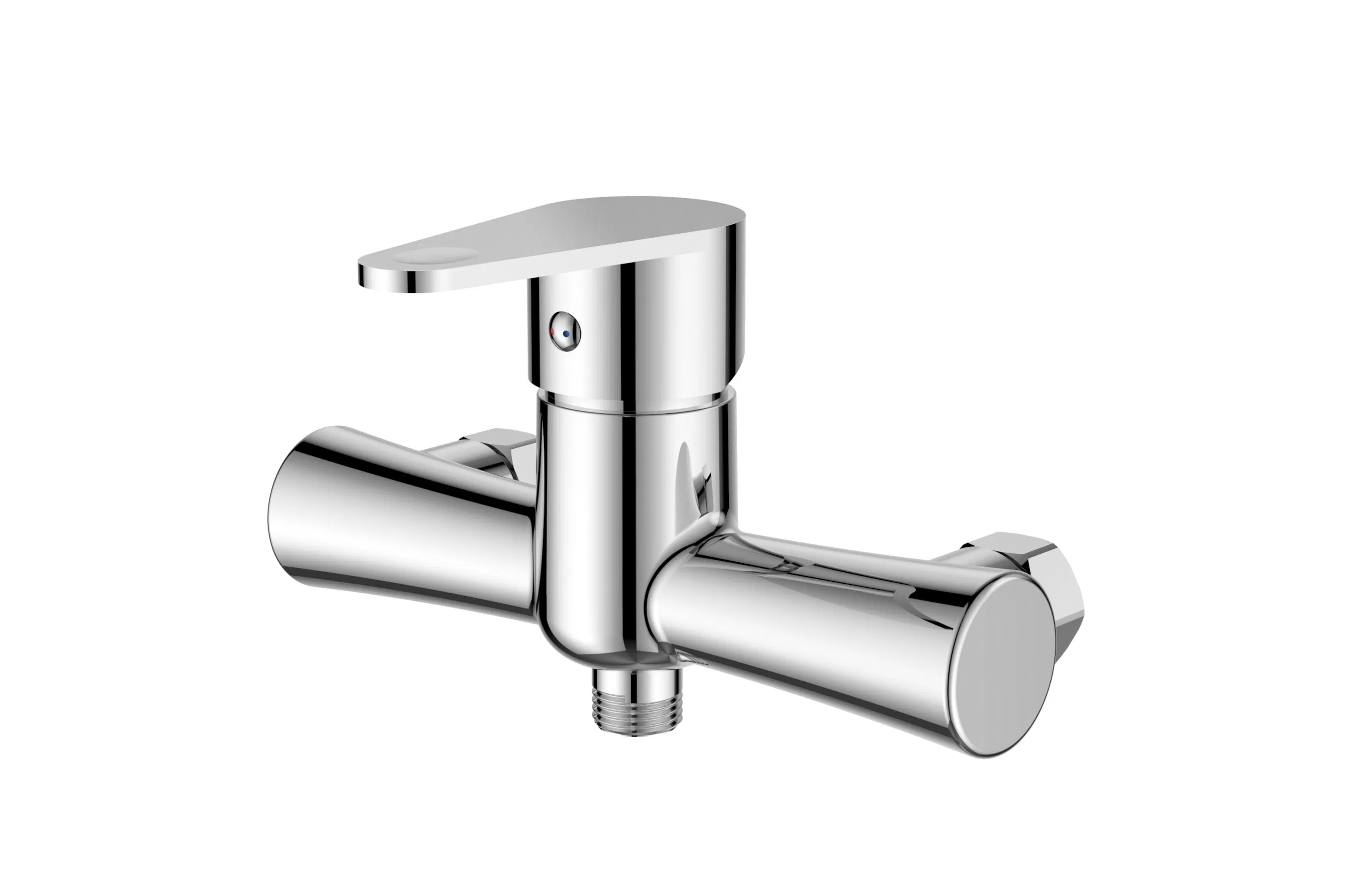 Chrome Plating Single Handle Plastic Shower Faucet J2006