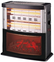 Fireplace Quartz Heater - with Efficient Heating for Home & Commercial Use