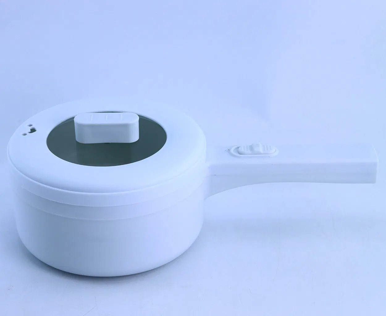 Sc-203 Cooker High Quality White Compact Electric Skillets Small Stainless Steel Heating Plate for College Dormitory Use