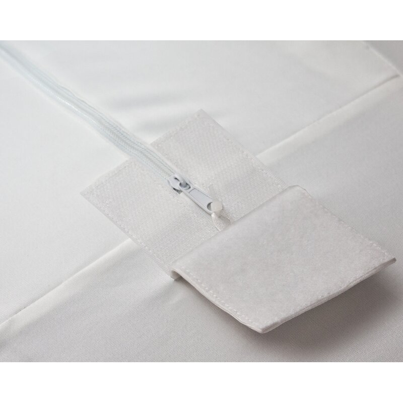 White Square Quilted Hypoallergy Waterproof Mattress Protector