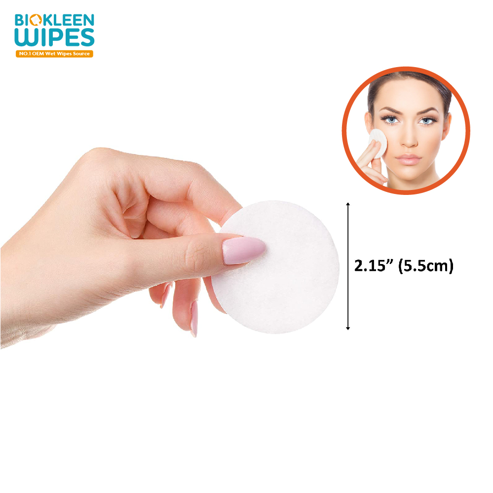 OEM Free Sample Facial Cleaning Deeply Pad Cosmetic Product Facial Cotton Pad Feminine Eco Friendly Makeup Remover Pads Cosmetics Suppliers