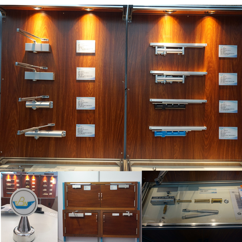 High Quality Cast Iron Concealed Sliding Cam Action Image Max 80kg Two Way Non-Handed Adjustable Force Door Closer