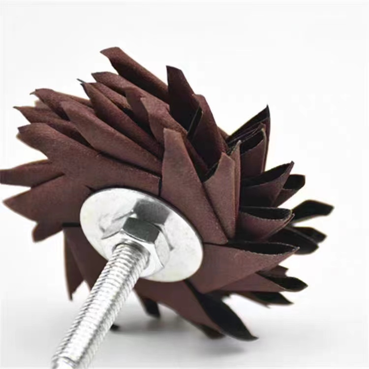 Super Popular Item Detachable Hexagonal Sandpaper for Root Carving Polishing Wheels Brush