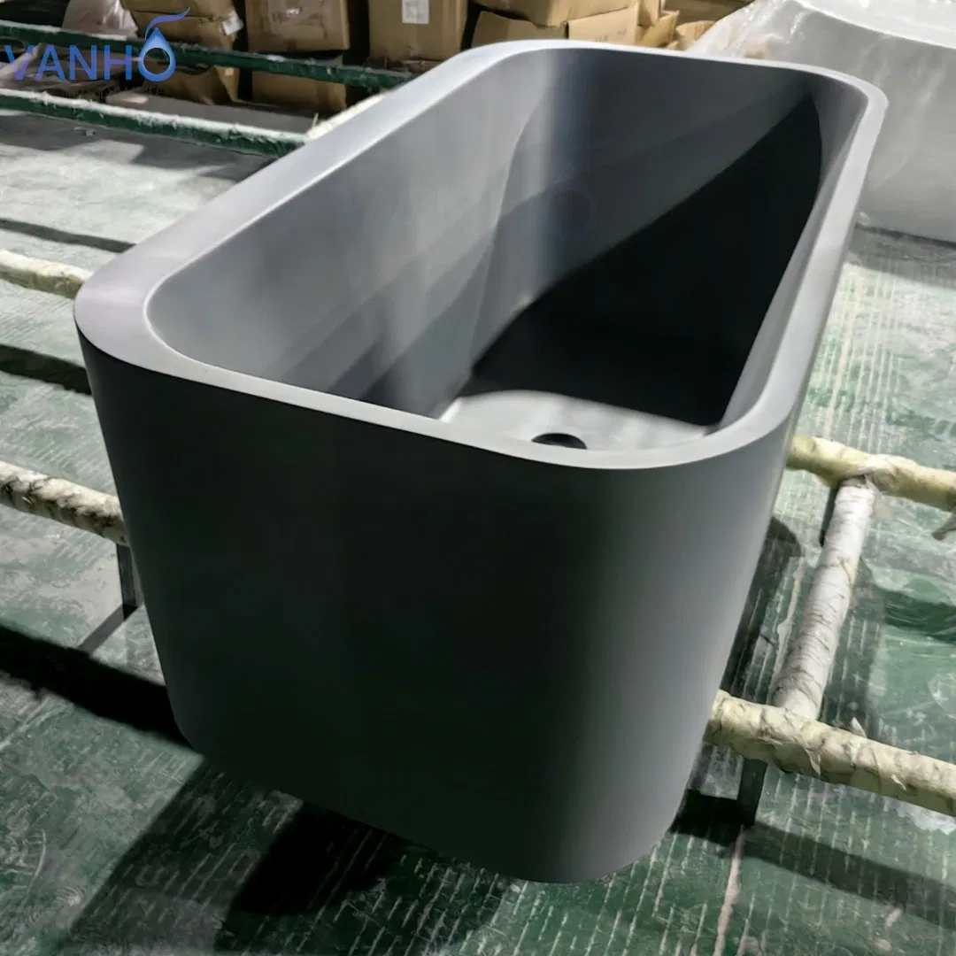 Акриловая ванна для ледяных ванн Vanho, серая