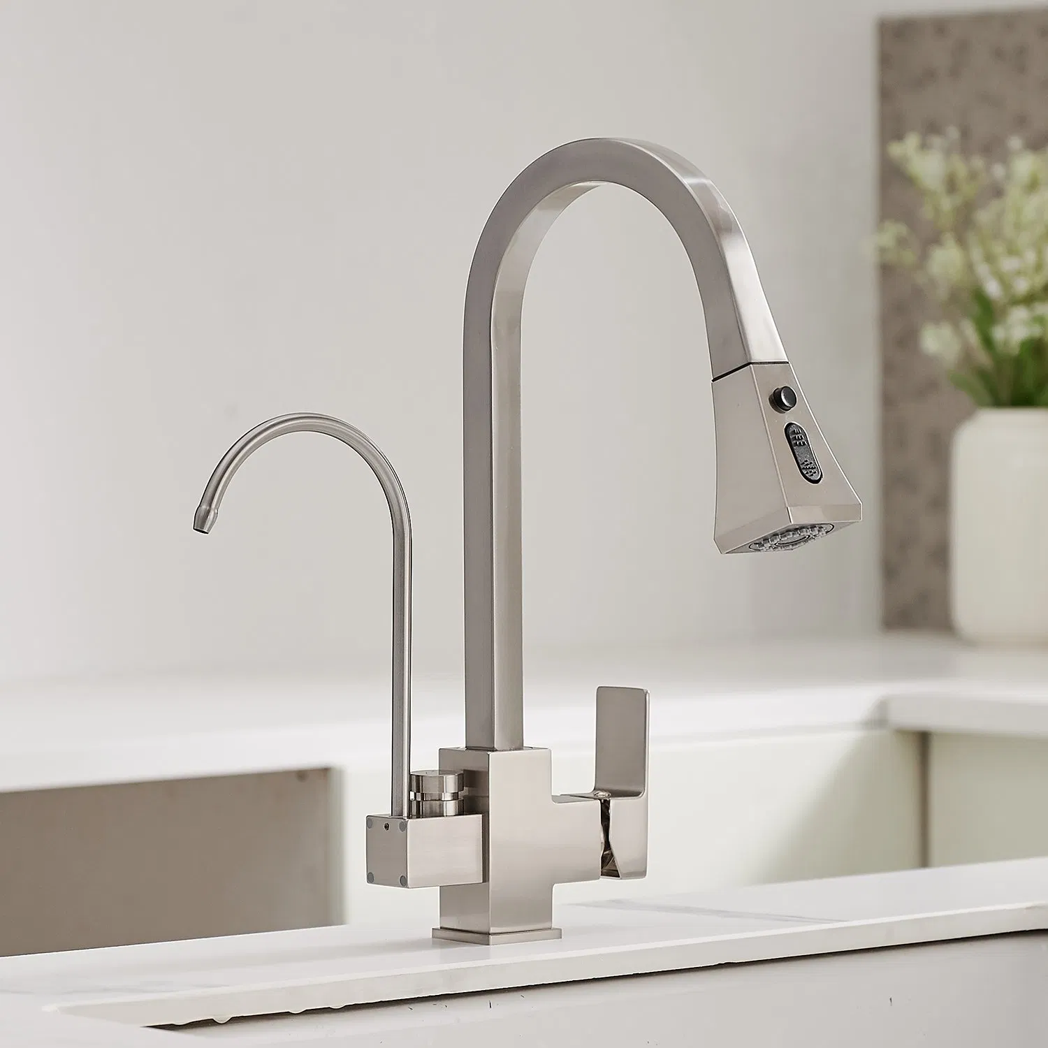 3-in-1 Kitchen Faucet, Drinking Water Kitchen Tap