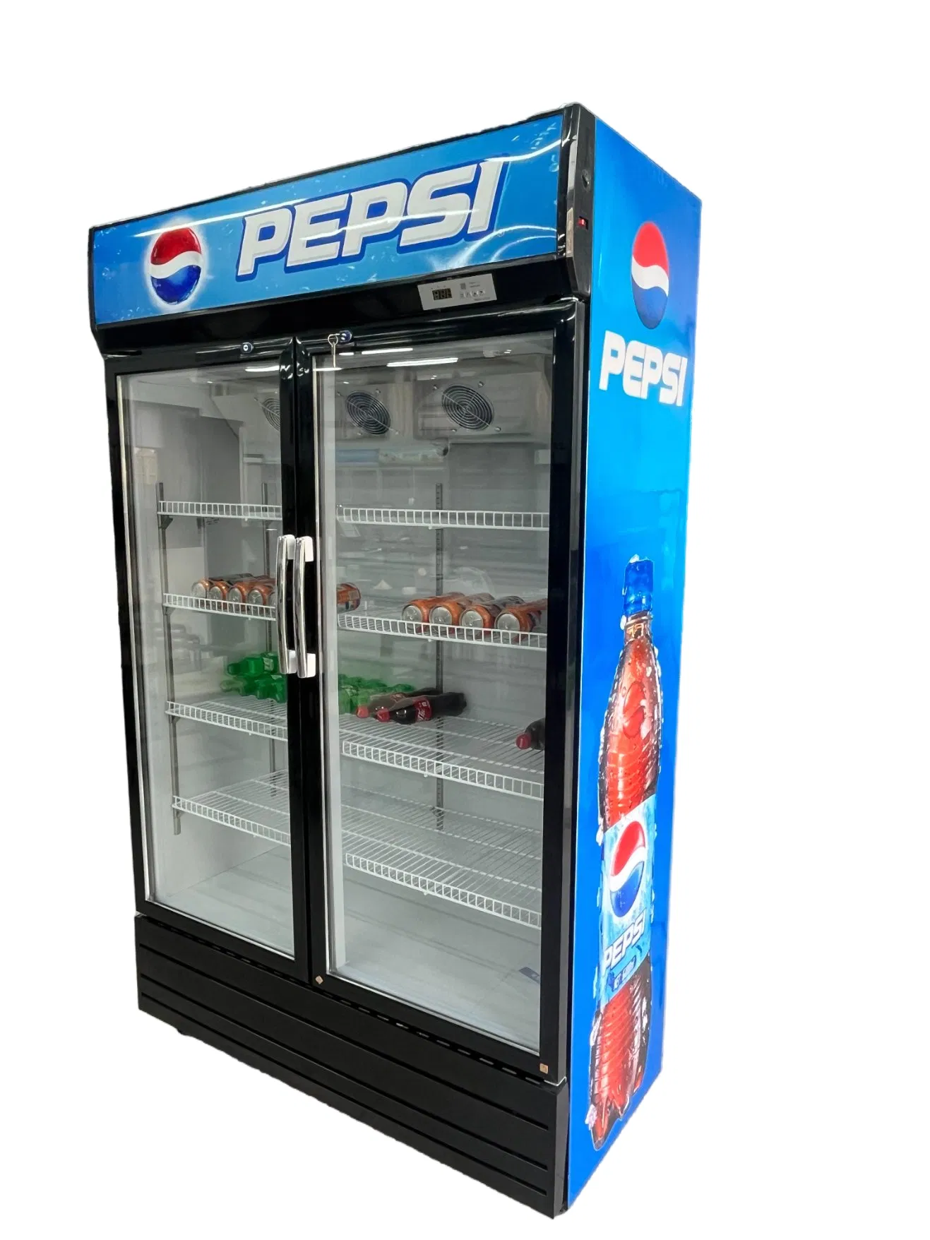 Efficient 600L Coca-Cola Commercial Fridge for Optimal Beverage Storage Display Cabinet Refrigerator Restaurant Kitchen Air Direct Cooling Refrigerator