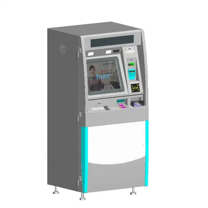Hospital Entrance Hall Cash Payment Interactive Touch Screen Customized Kiosk Maker Cabinet
