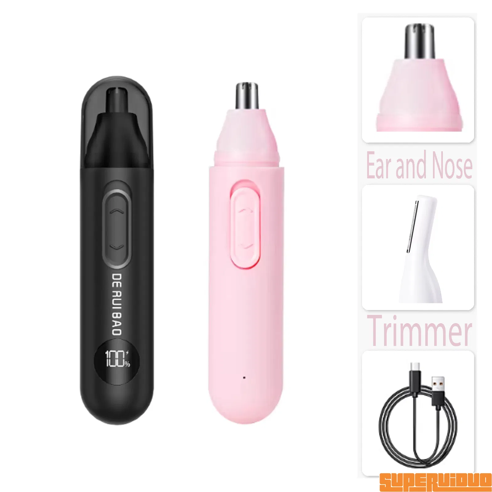 Customized Logo Printing B2b Supply Ear and Nose Trimmer