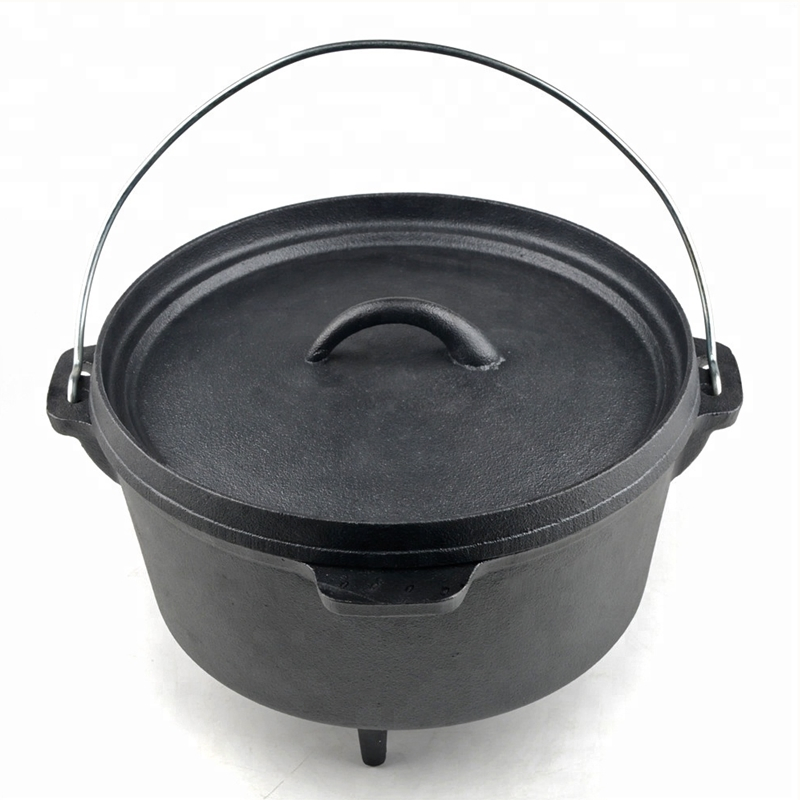 Чугунная походная печь Dutch Oven 4.5 кварты