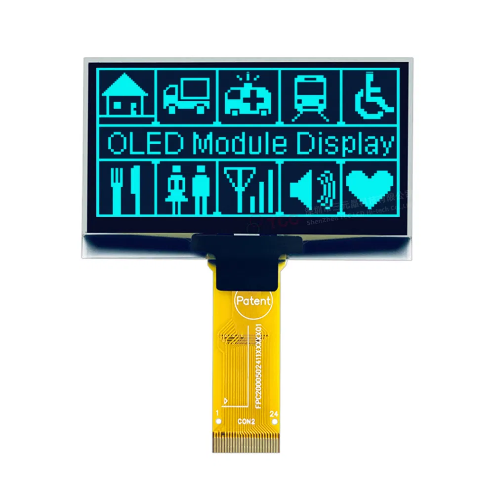 Tcc 2.42" Inch LCD Screen 128X64 Monochrome Module 128*64 OLED Display for Arduino