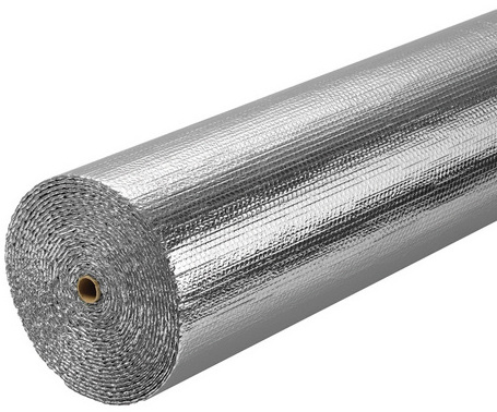 Metalized Aluminum Foil Bubble Facing Fireproof Thermal Insulation Building Material