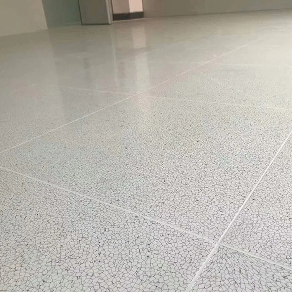 Lingding OEM ODM Custom Anti-Static PVC Veneer Finish Floor Tile