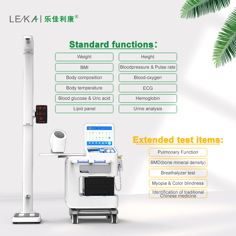 New Pharmacy BMI Body Analyzer Health Diagnosis Machine