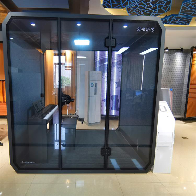 Soundproof Movable Silence Office Booth Private Telephone Call Pod with Ventilation System Office Phone Booth