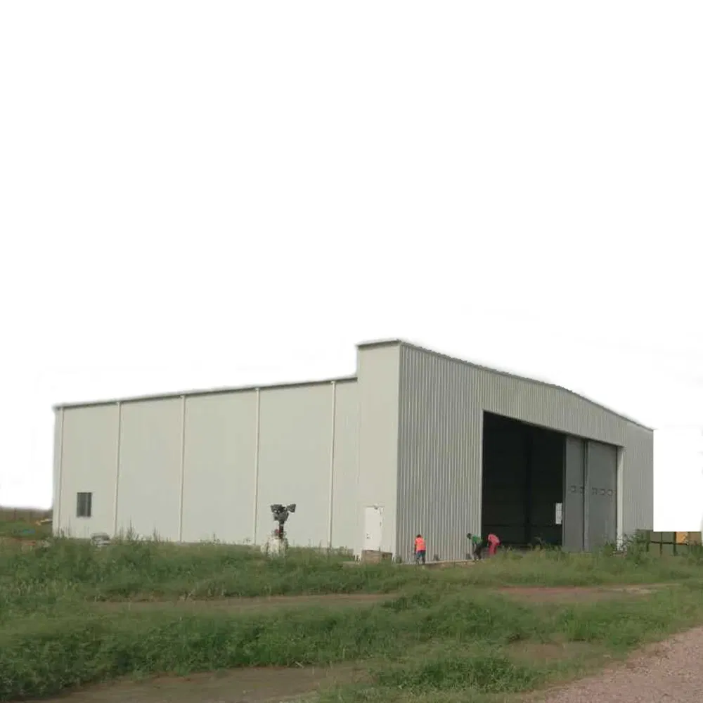 Industrial Metal Building Wind Resistant Durable Construction Cheap Warehouse Workshop Aircraft Hangar in Nigeria