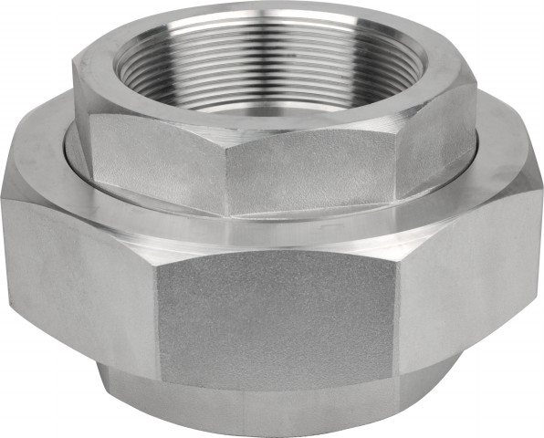 Mss Sp-83 ASTM A105 3000lbs Female Threaded Galvanized Hex Unions